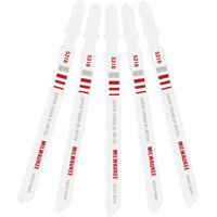 Lame de scie sauteuse, Bim&eacute;tal, Tige en T, 4" lo, 10 dents par pouce Equipex