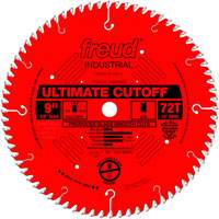 Lames de scie industrielle TCS - finition et coupe en travers, 9", 72 dents, Pour Bois Equipex
