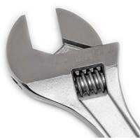 Adjustable Tapered Handle Wrench - Carded, 15" L, 1-11/16"/43 mm Max Width, Chrome/Polished Equipex