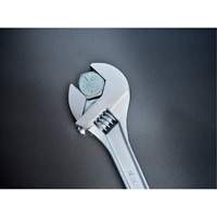 Adjustable Tapered Handle Wrench - Carded, 15" L, 1-11/16"/43 mm Max Width, Chrome/Polished Equipex