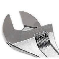 Adjustable Tapered Handle Wrench - Carded, 18" L, 2-1/16"/53 mm Max Width, Chrome/Polished Equipex