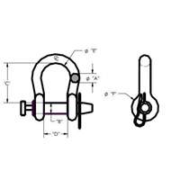 Straight Long Body Clevis Pin Equipex