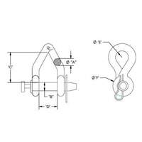 Campbell&reg; Short Body Twisted Clevis Equipex