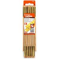 Red End&reg; Oversized Brick Mason Rule, 6' L, Wood, 1/16" Graduations Equipex