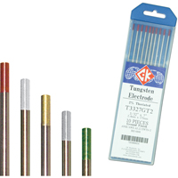 Tungsten Electrodes, 0.020" Dia. x 7" L Equipex