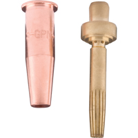 Buse de coupe, Style Victor 3-GPN, taille 0, Gaz naturel-oxyg&egrave;ne/Propane Equipex