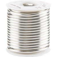 Common Solder, Lead-Free, 95% Tin 5% Antimony, Solid Core, 0.125" Dia. Equipex