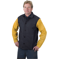 Welding Jacket, Proban, 4X-Large, Black Equipex