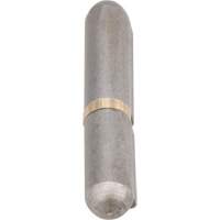 Charni&egrave;re &agrave; souder, 0,315" dia. x 1,575" lo, Acier doux a/goupille fixe en acier Equipex