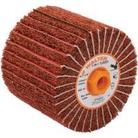 Tambours turbo Two-In-One, 4-1/2" dia. x 4" la, 5/8"-11 Arbre, Grain 60 Equipex