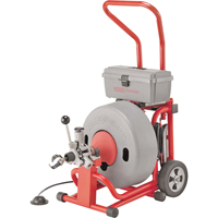 Machine &agrave; tambour no K-6200 avec c&acirc;ble no C-24-IW, &eacute;lectrique, 5/8" x 100' Equipex