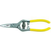 Rapid Cutting Snip, 6-3/5", Nickel-Chrome Plated Equipex