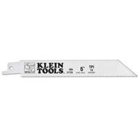 Reciprocating Saw Blades, Bi-Metal, 18 TPI, 6" L x 3/4" W Equipex