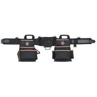 Ceinture &agrave; outils d'&eacute;lectricien Tradesman Pro, Nylon, Noir Equipex