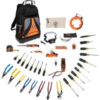 Pro Tool Set with Tool Backpack, 41 Pieces Equipex