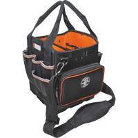 Fourretout Tradesman Pro, Nylon balistique, 40 pochettes, Noir/Orange Equipex