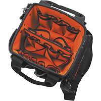 Fourretout Tradesman Pro, Nylon balistique, 40 pochettes, Noir/Orange Equipex