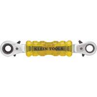 Lineman's Insulating Box Wrench, 12 Point, 1/2''/3/4''/9/16'' 5/8'', Chrome Finish Equipex