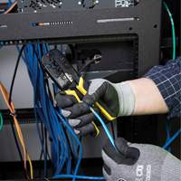 Pince &agrave; sertir/d&eacute;nuder modulaire &agrave; cliquet Equipex