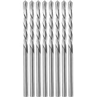 8-Piece Guidepoint Spiral Saw Bit with 1/8" Diameter, 1/8", 3/4" Flute Equipex