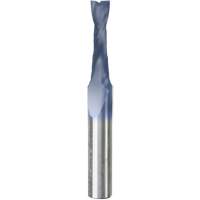 M&egrave;che &agrave; spirale, 1/4" dia., 1" Hauteur de carbure, 2-1/2" lo, 1/4" tige Equipex