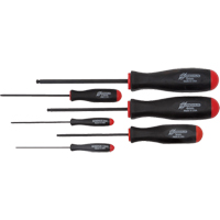 Jeux de tournevis ball driver - M&eacute;trique, 6 mcx Equipex