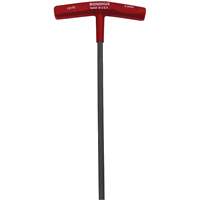 Cl&eacute; hexagonale individuelle m&eacute;trique, embout Hexagonale, 3 mm x 7,7" lo, Poign&eacute;e en T Equipex