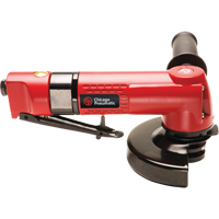 Angle Wheel Grinder, 4-1/2" Wheel, 1/4" NPT Inlet, 12000 RPM Equipex