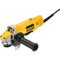 Paddle Switch Small Angle Grinder, 4-1/2", 120 V, 9 A, 12000 RPM Equipex