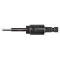 Retractable Hole Saw Arbor, 1-1/4" and Larger, 3/8" Shank Equipex