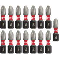 Shockwave Impact Insert Bits, Phillips, #2, 1/4" Drive Equipex
