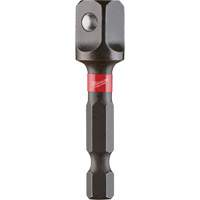 Adaptateur de douilles &agrave; chocs Shockwave, 1/4" Prise, Dimension m&acirc;le 3/8", Sph&eacute;rique, 1-7/8" lo Equipex