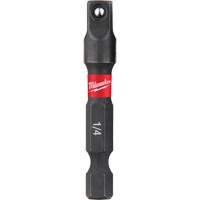 Adaptateurs de douilles &agrave; chocs Shockwave, 1/4" Prise, Dimension m&acirc;le 1/4", Sph&eacute;rique, 1-7/8" lo Equipex