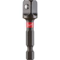 Adaptateurs de douilles &agrave; chocs Shockwave, 1/4" Prise, Dimension m&acirc;le 3/8", Sph&eacute;rique, 1-7/8" lo Equipex