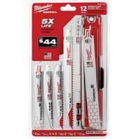 Jeu de lames de d&eacute;molition Sawzall Equipex
