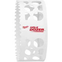 Scie-cloche Hole Dozer, 4-1/2", Profondeur de la coupe 1-5/8", Bim&eacute;tal Equipex