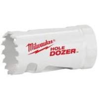 Scie-cloche Hole Dozer avec arbre, 1", Profondeur de la coupe 1-5/8", Bim&eacute;tal Equipex