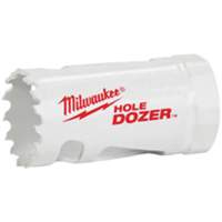 Scie-cloche Hole Dozer avec arbre, 1-1/4", Profondeur de la coupe 1-5/8", Bim&eacute;tal Equipex