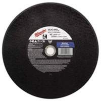 Premium Cut-Off Wheels, 12" x 1/8", 20 mm Arbor, Type 1, Silicon Carbide, 4365 RPM Equipex
