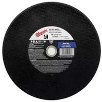 General Purpose Cut-Off Wheels, 14" x 3/32", 1" Arbor, Type 1, Aluminum Oxide, 4365 RPM Equipex