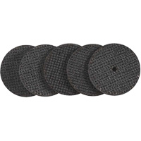 Reinforced Cut-Off Wheels, 1-1/2" x 0.045", None Arbor, Type 1, Aluminum Oxide, 40000 RPM Equipex