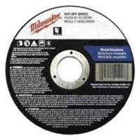 General Purpose Cut-Off Wheels, 4-1/2" x 0.045", 7/8" Arbor, Type 1, Aluminum Oxide, 13580 RPM Equipex
