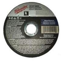 Reinforced Cut-Off Wheels, 5" x 0.045", 7/8" Arbor, Type 1, Aluminum Oxide, 13580 RPM Equipex