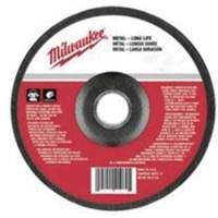 Grinding Wheel, 6" x 1/4", 5/8"-11 Arbor, Aluminum Oxide, Type 27 Equipex