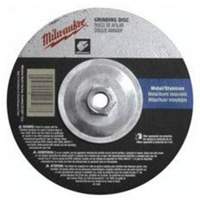 Grinding Wheel, 7" x 1/4", 5/8" Arbor, Aluminum Oxide, Type 27 Equipex