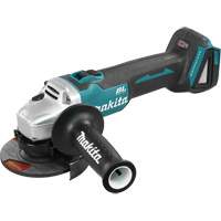 Cordless Angle Grinder with Brushless Motor (Tool Only), 4-1/2" Wheel, 18 V Equipex