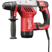 SDS Plus Rotary Hammer Kit, 0" - 1-1/8", 8 A, 0 - 5500 BPM, 0 - 1500 RPM, 3.6 ft.-lbs. Equipex