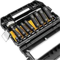 Ready Socket Set, 10 Pcs, Impact, 1/2" Drive Size Equipex