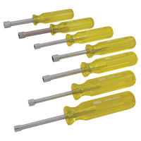 Nut Driver Set, 7, Non Magnetic, Metric Equipex