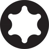 Embout de rechange pour tournevis multi embouts Sixpac Plus, Torx, 6, Prise 1/4" Equipex